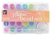 Set de perles de verre Craft Id - 25 couleurs