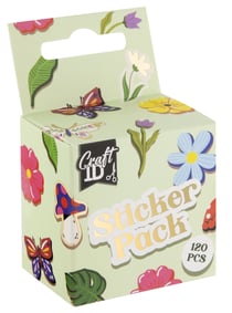 Lot de 120 stickers Craft Id