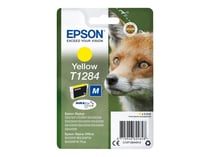 Cartouche d'encre n°T128 Renard - jaune - Epson