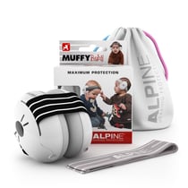 Casque de protection Alpine - Muffy baby - Noir