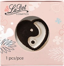Petite pierre à tatouer Graine Creative - Coeur Yin et Yang - LaDot