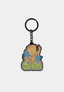 Porte-clés en caoutchouc Marvel - Groot