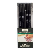 Lot de 5 stylos Gonge - Noir