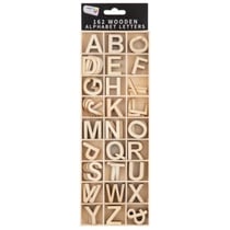 Grafix – Alphabet en bois - 162 pièces