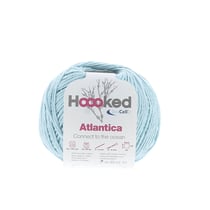 Pelote de fil à tricoter - DMC - Hoooked Atlantica - Bleu pâle