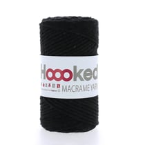Fil macramé Hoooked - Eco twist - Noir