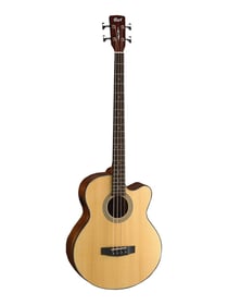 Cort SJB5F - Guitare basse électro-acoustique - naturel satiné