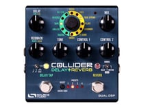 Source Audio Collider Delay+Reverb - Unité à effets pour guitare basse, guitare