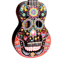 Ukulélé Soprano crâne mexicain