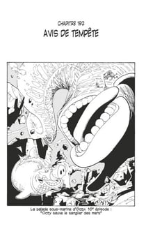 One Piece édition originale - Chapitre 192 - Avis de tempête