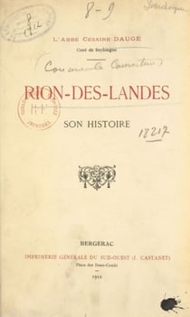 Rion-des-Landes - Son histoire