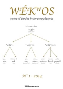Wekwos - Revue d'études Indo-européennes