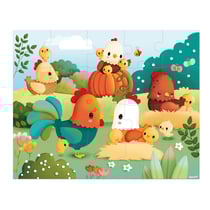 Puzzle 20 pièces - Bienvenue à la basse-cour - Juratoys