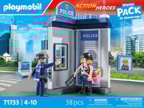 Playmobil - Salle d'interrogatoire de police - 71733 - Starter Pack