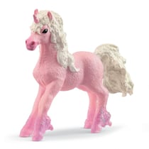 Figurine Poulain Licorne fleuri - Schleich