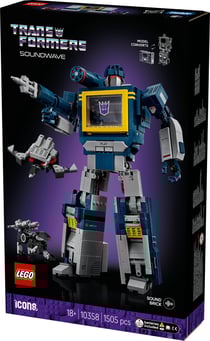 LEGO® 10358 - Transformers Soundwave - LEGO® Icons