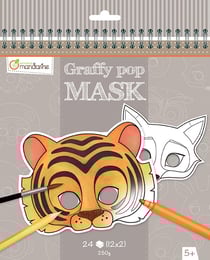 Graffy Pop Mask - Animaux - Avenue Mandarine