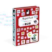 Magnéti'book alphabet français, 142 magnets