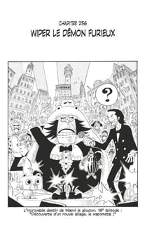 One Piece édition originale - Chapitre 256 - Wiper le démon furieux