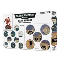 Sector Imperialis 25mm & 40mm round bases - Warhammer 40,000
