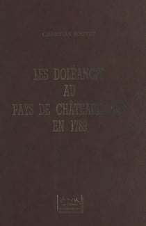 Les doléances au pays de Châteaubriant en 1789