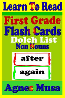 First Grade Flash Cards - Dolch List Non Nouns - Learn To Read, #23