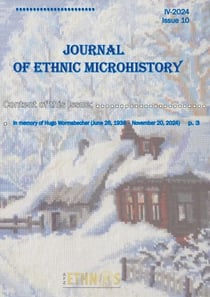 Journal of Ethnic Microhistory - Issue 10, IV-2024