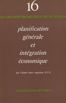Planification générale et intégration économique