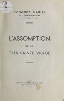 L'assomption de la très Sainte Vierge
