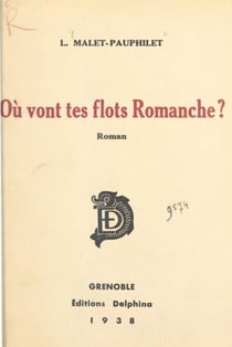 Où vont tes flots, Romanche ?