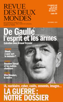 Revue des Deux Mondes novembre 2025 - Penser la guerre