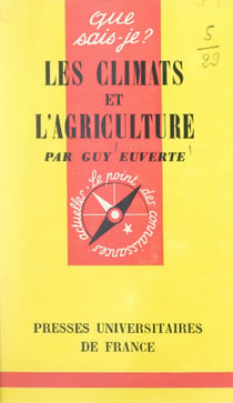 Les climats et l'agriculture