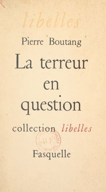 La terreur en question - Lettre à Gabriel Marcel