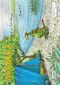 Norbert campt in Schottland - Norbert der Drache