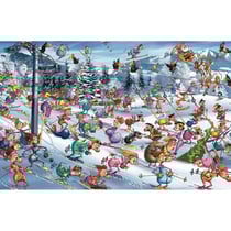 Puzzle 1000 pièces - Ski de noël