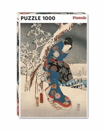 Puzzle 1000 pièces - Hiroshige : Conte de Genji - Piatnik