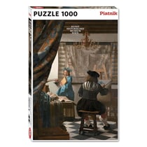 Puzzle 1000 pièces - Vermeer : Studio Artiste - Piatnik