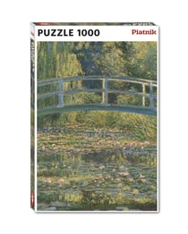 Puzzle 1000 pièces - Monet : Le pont japonais - Piatnik