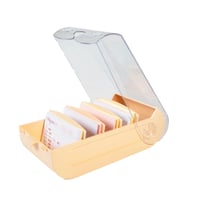BOITE FICHE BRISTOL A7 CORAIL LEARNING BOX A7 CORAIL