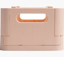Boîte de rangement pliable Exacompta - The Smart Case mini Skandi - Nude