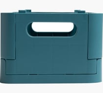 Boîte de rangement pliable Exacompta - The Smart Case mini Skandi - Bleu Pacifique