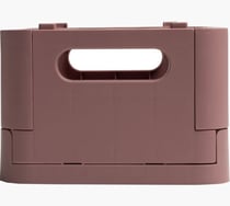 Boîte de rangement pliable Exacompta - The Smart Case mini Skandi - Vieux Rose