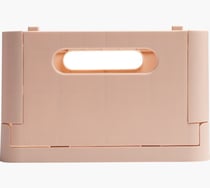 Boîte de rangement pliable Exacompta - The Smart Case midi Skandi - Nude