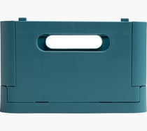 Boîte de rangement pliable Exacompta - The Smart Case midi Skandi - Bleu Pacifique
