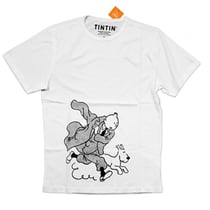 T-shirt tintin met son trench - Taille L