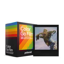 Films instantanés couleur cadre noir Polaroid Go - pack de 16 films