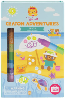 Ensemble de coloriage et d'activités : La plage