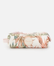 Trousse rectangulaire 2 compartiments Rip Curl - Blanc - Off White
