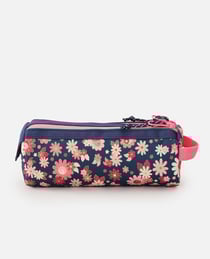 Trousse rectangulaire 2 compartiments Rip Curl - Navy Pink