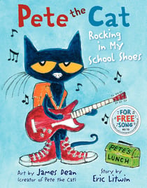 Pete the cat rocking in my shoes